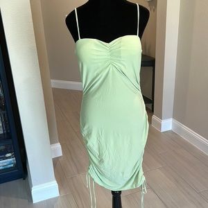 NWT E.L.H. Studio lime green dress